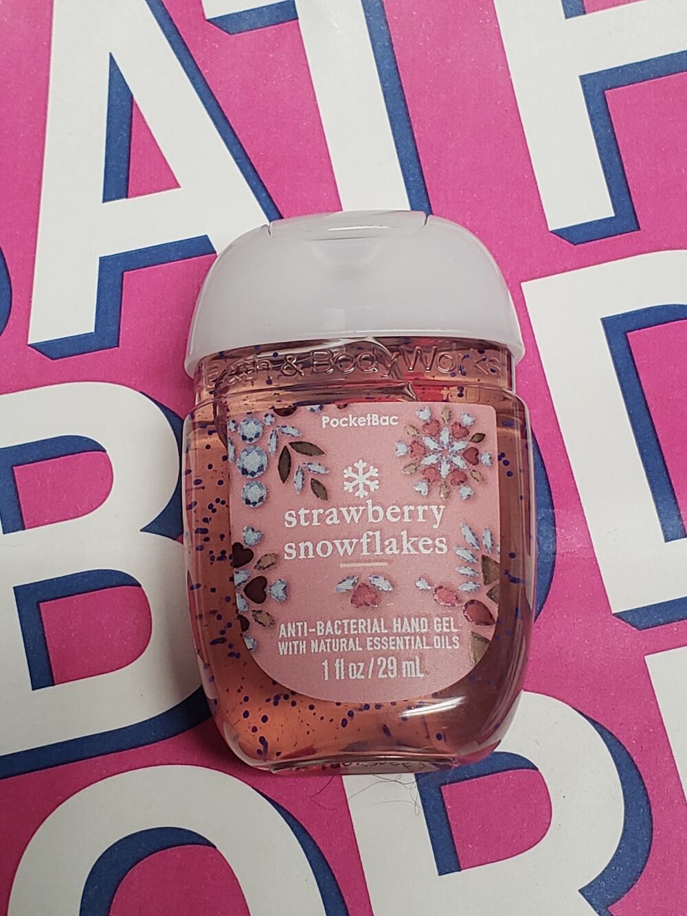 BBW Strawberry Snowflakes PocketBac Refill x5 Packs Total